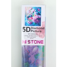 Liva Craft Boncuk Işleme Kiti 40 x 50 Çiçekler ve Kuşlar