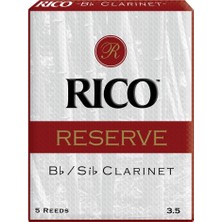 D'addario RCR0535 Reserve Bb Klarnet Kamışı No: 3.5 (Profesyonel) - 5'li Paket | Ileri Seviye Performans ve Odaklanmış Ton Yapısı