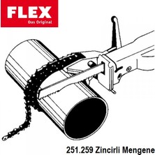 251.259 Zincir Boru Kelepçe Mengenesi Tilki Kuyruğu Flex