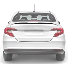 X Power Tuning Fiat Egea Sedan Plastik Parlak Siyah Boyalı Spoiler