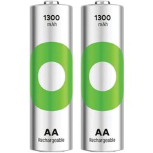 Gp Recyko 1300 Mah Ni-Mh 1.2 Volt Aa Kalem Şarjlı Pil 2li Paket
