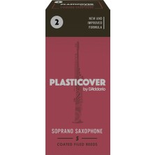 D'addario RRP05SSX200 Plasticover Soprano Saksafon Kamışı No: 2.0 (Profesyonel) - 5'li Paket | Dayanıklı Kaplama, Değişmez Ton ve Neme Karşı Direnç