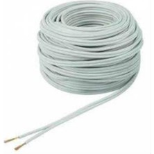 İNWATT 2x0.75 Kordon Kablo Bitişik Yassı 50 Metre Fiyatıdır