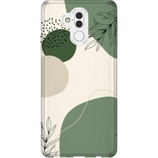 Lelia Huawei Mate 20 Lite Uyumlu Baskılı Şeffaf Telefon Kılıfı | Koleksiyon: Oneline Essence