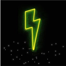 Neon LED Yıldırım, Pleksi Levha