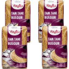 Yayla Tam Tane Bulgur 1 kg X4