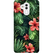 Lelia Huawei Mate 20 Lite Uyumlu Baskılı Şeffaf Telefon Kılıfı | Koleksiyon: Floraluxe Botanica