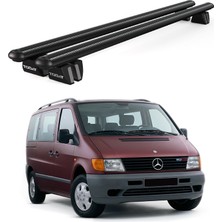 Today Auto Pençe Mercedes-Benz Vito Ara Atkı (1996-2004) Uyumlu Siyah Ara Atkı 135CM Port Bagaj Tavan Barı