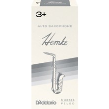 D'addario RHKP5ASX305 Rico Hemke Alto Saksafon Kamışı No: 3.0+ (Profesyonel) - 5'li Paket | Kısa Vamp, Sıcak Alt Tonlar ve Zengin Rezonans