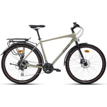 Carraro Sportive 724 27.5" 16 Vites H.disk Fren 510H Şehir & Tur Bisikleti (Lime Yeşil, Koyu Yeşil)