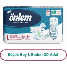Önlem Hasta Bezi L Beden 30 Adet