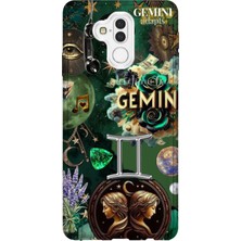 Lelia Huawei Mate 20 Lite Uyumlu Baskılı Şeffaf Telefon Kılıfı | Koleksiyon: Zodiacmuse Celestia