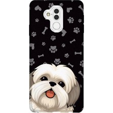 Lelia Huawei Mate 20 Lite Uyumlu Baskılı Şeffaf Telefon Kılıfı | Koleksiyon: Pawprint Stories