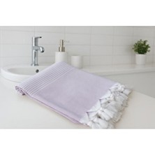 Emillie Hürrem Peştamal %100 Pamuk 95 x 175 cm Modern Tasarım Banyo Havlusu Tekil