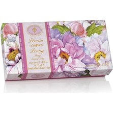 Aesco Saponificio Artigianale Fiorentino Sabun 3X125 gr - Peony