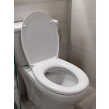 Klozet Kapağı Klasik Oval Visam Leylak