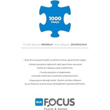 Aesco Blue Focus 1000 Parça Puzzle - Colmar