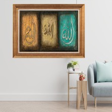 Giyense Altın Varaklı Çerçeveli Paspartulu  Tablo CRD859