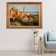 Giyense Altın Varaklı Çerçeveli Paspartulu  Tablo CRD367