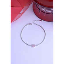 İnnuendo Jewelry 925 Ayar Ayar Gümüş Lotus Çiçek Ataç Sıralı Bileklik