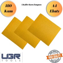 mobilyap Ugr - 180 Kum Kağıt Zımpara Su Zımparası Sarı Leke Banyo Mutfak 1.kalite Sulu Kuru Yüzey