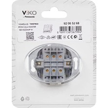 Aesco Bronz Mekanizma+Düğme Kapak Üçlü Anahtar