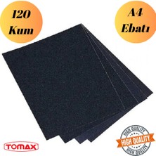 mobilyap Tomax - 120 Kum Kağıt Zımpara Su Zımparası Sarı Leke Banyo Mutfak 1.kalite Sulu Kuru Yüzey