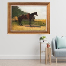 Giyense Altın Varaklı Çerçeveli Paspartulu  Tablo CRD1152