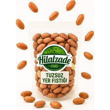 Hilalzade Tuzsuz Yer Fıstığı Kavrulmuş Yeni Mahsül Lüks Yer Fıstığı Içi Kuruyemiş 200 gr