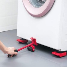 Aesco Beyaz Eşya, Ofis, Mobilya Taşıma Kaydırma Aparatı, 150 kg Kaldırma Kapasiteli, 2 Inç Yüksekliğe Kaldırabilir,