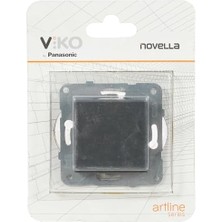 Aesco Füme Anahtar Mekanizma+Düğme Kapak Çabuk Bağlanti Çarpma Karşıtı Çocuk Korumalı