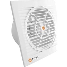 Aesco Hiva Banyo ve Tuvalet Aspiratörü, 180 M³/h Debi, 38 Db Sessiz, 15 W Enerji, Ipx4 Su Sıçrama Korumalı, 230 V, 50 Hz, Duvar Tavan Uyumlu, Dekoratif, Beyaz Havalandırma Fanı (120 Mm)