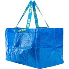 Aesco - 2 x Frakta Mavi Büyük Çanta - Ideal Için Alışveriş, Çamaşır ve Depolama