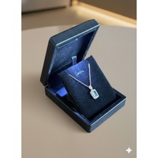 Ada Life Gümüş (Işıklı KUTULU)925 Ayar Gümüş Baget Model Kolye