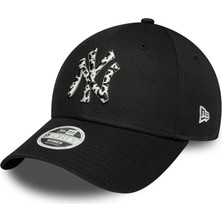New Era New York Yankees Animals Infill Kadın Siyah Şapka.-
