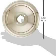 Aesco 97491BN Escutcheon For Monticello Posi-Temp Handle Tub And Shower Faucets, Brushed Nickel