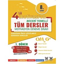 Nartest Yayınları Omage 8. Sınıf Tüm Dersler 1. Dönem Motivasyon Gold 4 Lü Kamp Denemesi Omage Yayınları