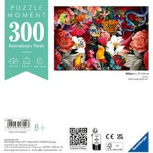 Aesco 133093 300 Parçalı Puzzle Çiçekler