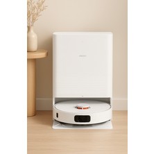 Xiaomi 7000PA Emiş Gücü Premium Robot Süpürge, Sıcak Hava Ile Paspas Kurutma Halı Tanıma ve Mop Kaldırma Özellikli Lazer Navigasyon