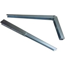 Aesco Kırma Katlanır Masa Konsolu, 30 Cm, Çinko Kaplama, Dayanıklı Metal Malzeme, Duvara Monte, Katlanabilir Raf Ayağı, Masa Ayak Destek Aparatı, Kolay Kurulum, Çok Amaçlı Kullanım, 2'li Set (Gri)
