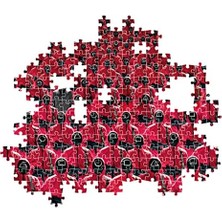 Aesco - 1000 Parça Squid Game Yetişkin Puzzle - Impossible - 39695