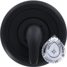 Aesco 11083 Küvet ve Duş Bataryaları Kitiyle Kullanın, Mat Siyah