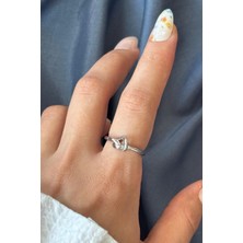 Leo'Stone Yeni Sezon Love Knot Tasarım Ayarlanabilir Kadın Yüzük