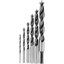 Aesco Dewalt DW1720 Brad Point Bit Set, 6-Piece