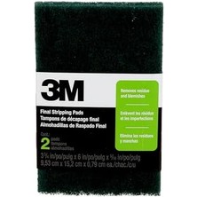 Aesco 3m Nihai Sıyırma Pedleri, 0 Ince, 3-3/4 Inç x 6 Inç x 5/16 Inç, 2/paket