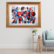 Giyense Altın Varaklı Çerçeveli Paspartulu  Tablo CRD655