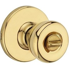 Aesco 93001-922 Tylo Gizlilik Yatak/banyo Düğmesi Cilalı Pirinç