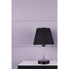 Eslight Slim Abajur Masa Lambası Siyah E90S