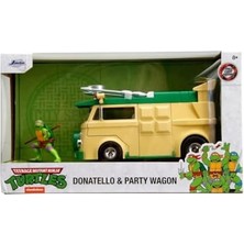 Aesco Jada 1:24 Tmnt Party Wagon ve Donatello Figürü