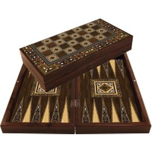 Aesco Star Oyun Aletleri Antik Mozaik Tavla Takımı